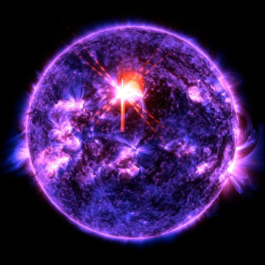 Güçlü Güneş Patlaması - NASA